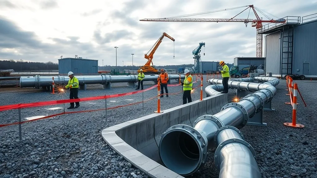 Gas & Oil Pipe Ducting & Installation in Sturry